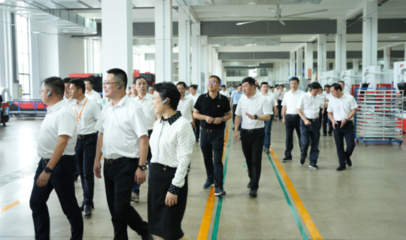 紹興市政府調研團點贊金帝“未來工廠”項目，樹立薯類銷售行業(yè)新標桿